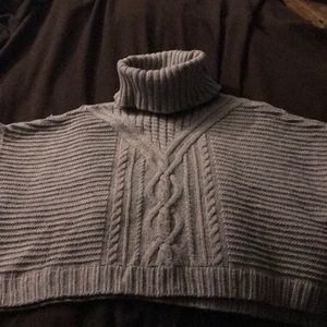 GapKids Grey Poncho NWOT M(8)